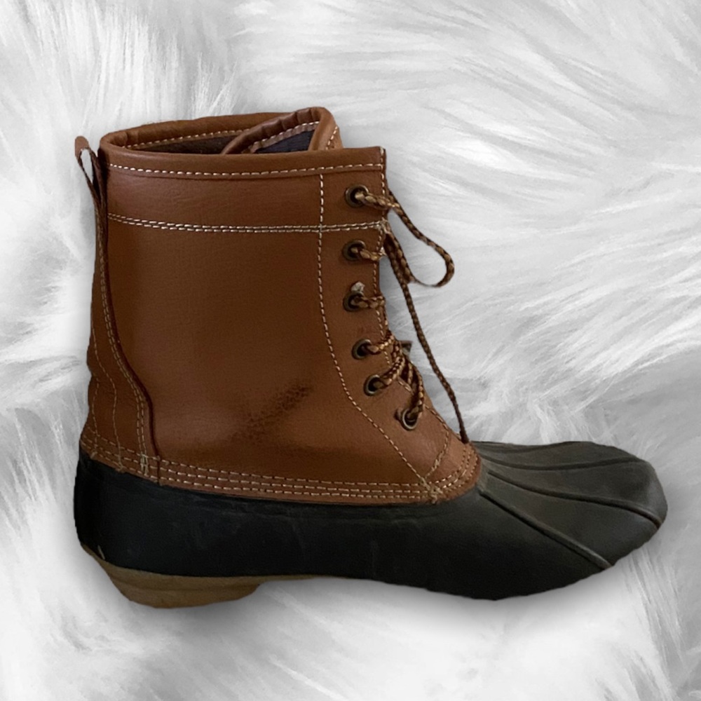 Brown Waterproof Duck Boot